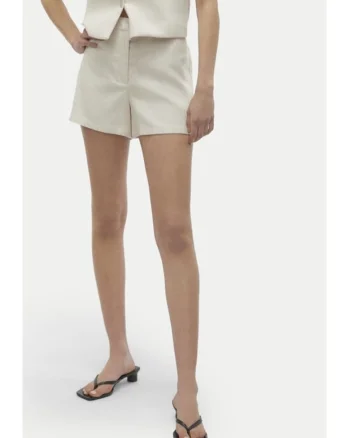 Pantaloni dama,  86267, Poliester, Ecru