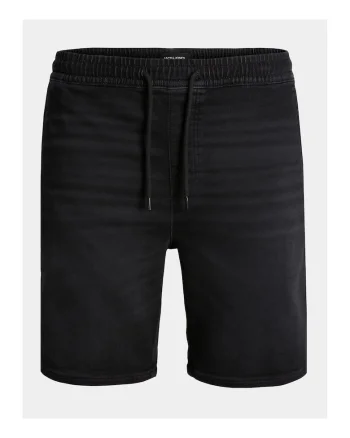 Pantaloni scurti barbati,  303309855, Negru, Bumbac