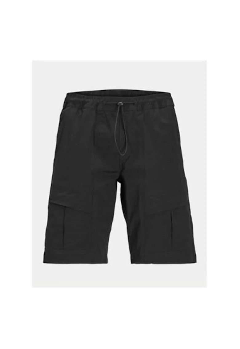 Pantaloni scurti barbati,  303309695, Nylon, Negru, Negru