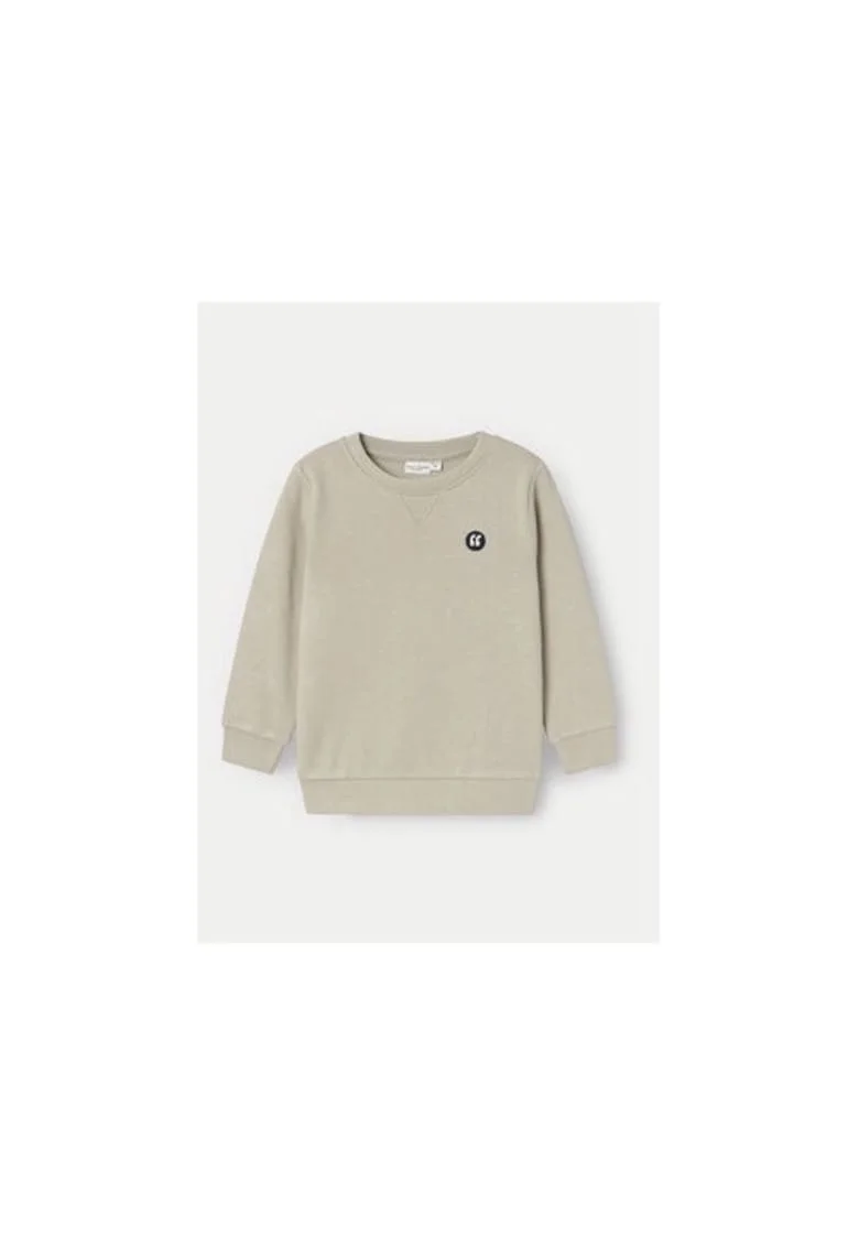 Bluza baieti,  304718199, Bumbac/Poliester, Bej, Bej