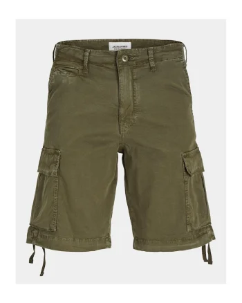 Pantaloni scurti barbati,  303484293, Verde, Bumbac
