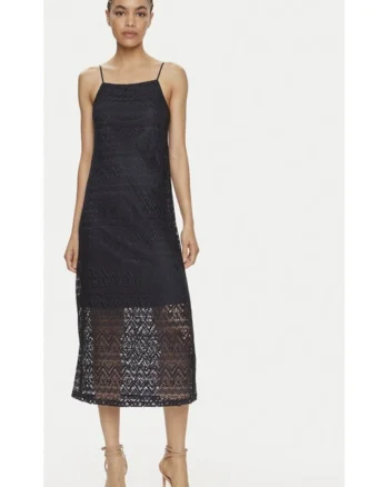 Rochie,  12504, Poliester, Bleumarin