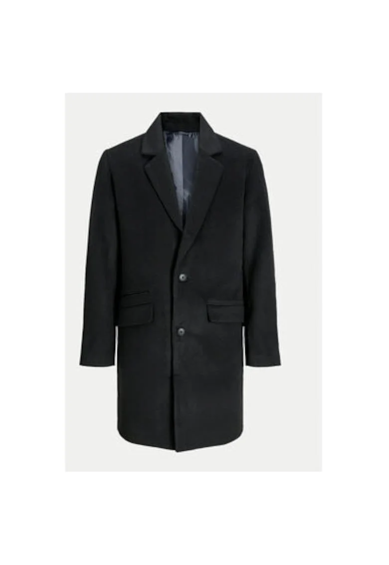 Palton barbati,  304370373, Poliester/Acril, Negru, Negru