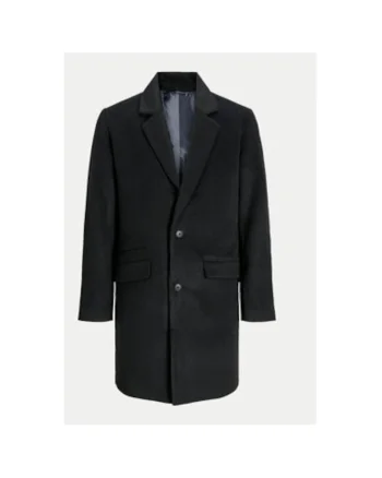 Palton barbati,  304370373, Poliester/Acril, Negru, Negru
