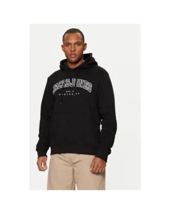 Bluza barbati,  304782572, Bumbac/Poliester, Negru, Negru
