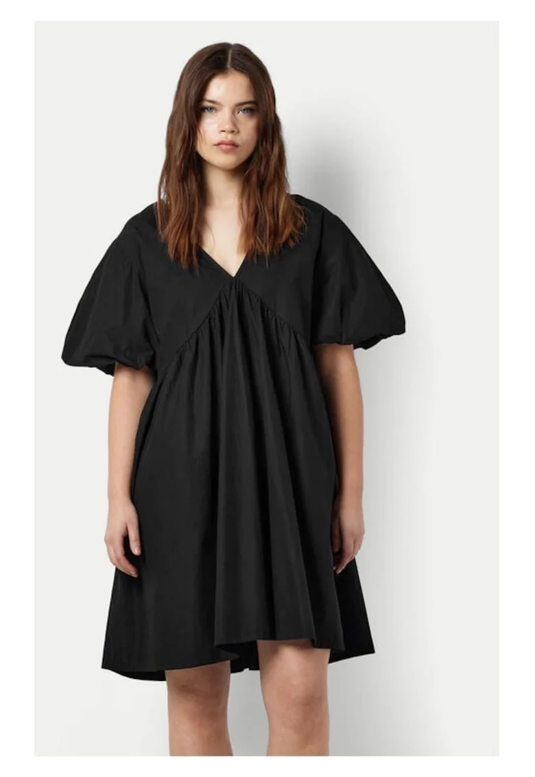 Rochie dama,  Negru, Bumbac