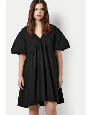 Rochie dama,  Negru, Bumbac