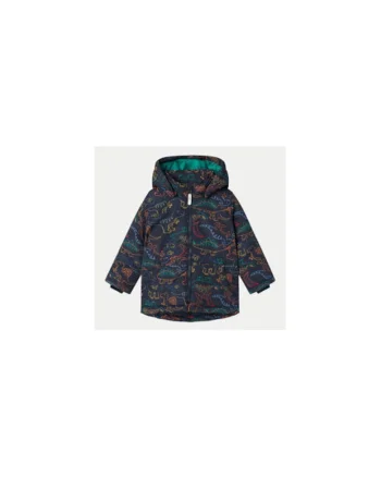 Geaca baieti,  303870171, Poliester reciclat, 80 CM, Albastru