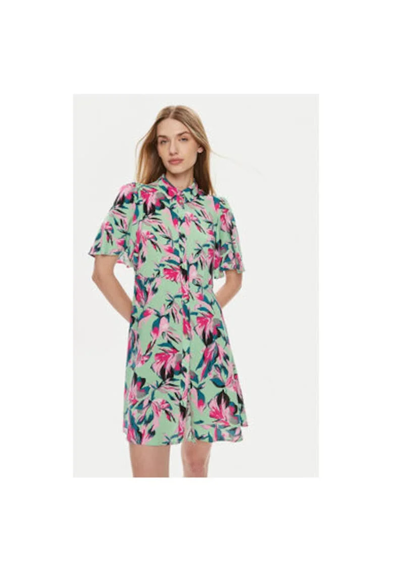 Rochie dama,  303709518, Verde, Viscoza, Verde