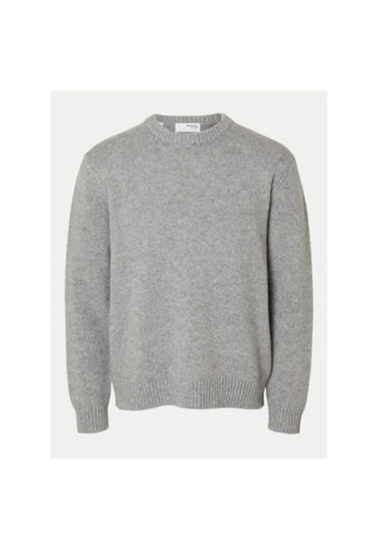 Pulover barbati,  304520471, Lana/Nylon, Gri, Gri