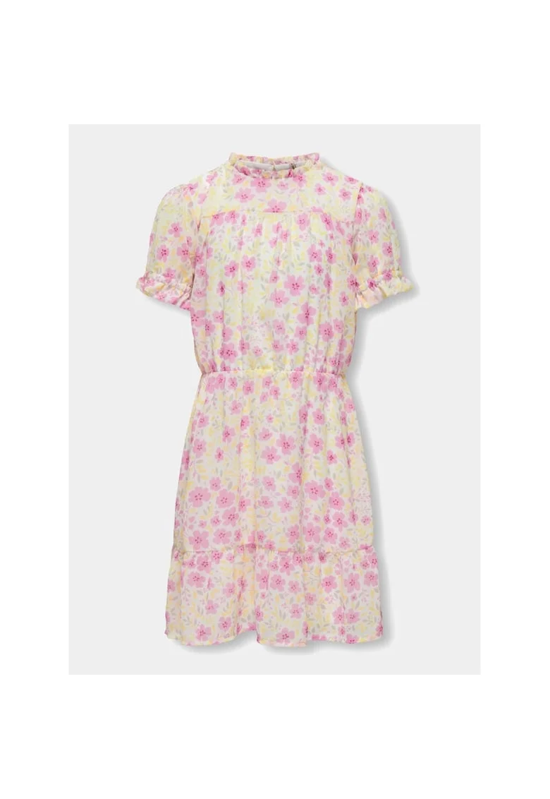 Rochie fete,  82573, Poliester, Alb