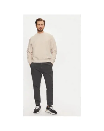 Bluza barbati,  304782725, Bumbac/Poliester, Bej, Bej