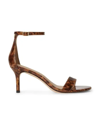 Lauren Ralph Lauren sandale cu toc cui din piele Allie Mid