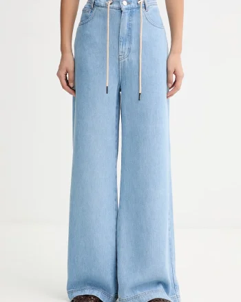 MUNTHE blugi wide leg de damă OBEY