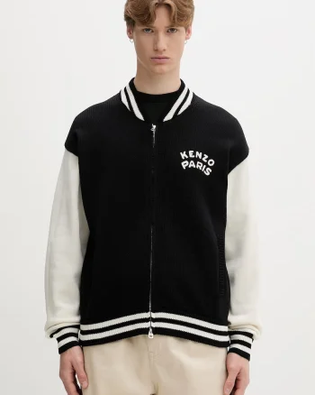 Kenzo cardigan pentru bărbați, cu bumbac