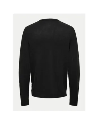 Pulover barbati,  304493638, Acril, Negru, Negru