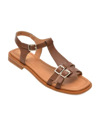 Sandale FLAVIA PASSINI maro, 35K16, din piele naturala