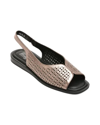 Sandale FLAVIA PASSINI gri, JH66, din piele naturala