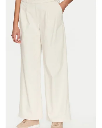 Pantaloni dama,  304784682, Bumbac, Bej