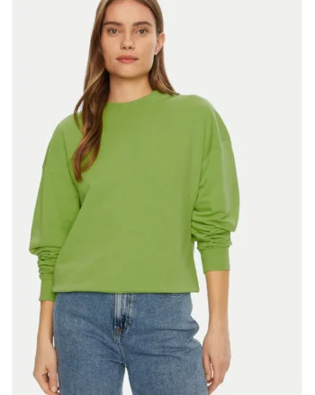 Bluza dama,  304703096, Bumbac/Poliester, Verde, Verde