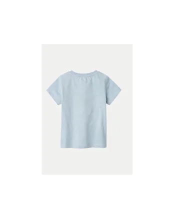 Tricou fete,  304731716, Bumbac organic/Bumbac, Albastru, Albastru