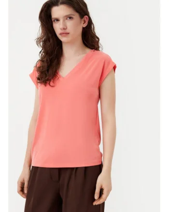Tricou dama,  304791154, Modal/Poliester, Roz, Roz