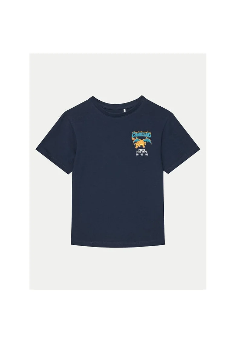 Tricou baieti,  304719318, Bumbac, Albastru, Albastru