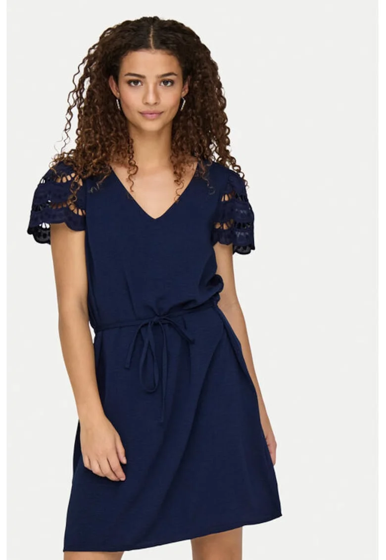 Rochie dama,  304807060, Poliester reciclat/Poliester, Albastru, Albastru