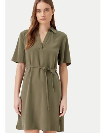 Rochie dama,  304807022, Viscoza, Verde, Verde