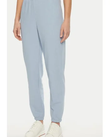 Pantaloni dama,  304784040, Bumbac/Poliester, Albastru, Albastru
