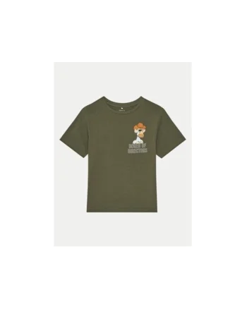 Tricou copii,  304719257, Bumbac, Verde, Verde