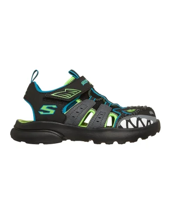 Sandale Razor Splash Raptor Quest cu LED-uri, Verde lime/Gri antracit