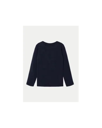 Bluza fete,  304718601, Bumbac organic, Albastru, Albastru