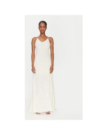 Rochie dama,  304950650, Poliester, Alb, Alb