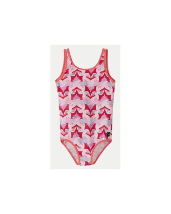 Costum de baie fete,  303884611, Poliester, Negru, Negru