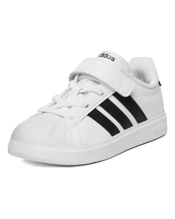 Pantofi copii,  STREETTALK EL C, alb, material sintetic, sistem inchidere velcro,