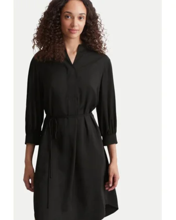 Rochie dama,  304171321, Viscoza, Negru, Negru
