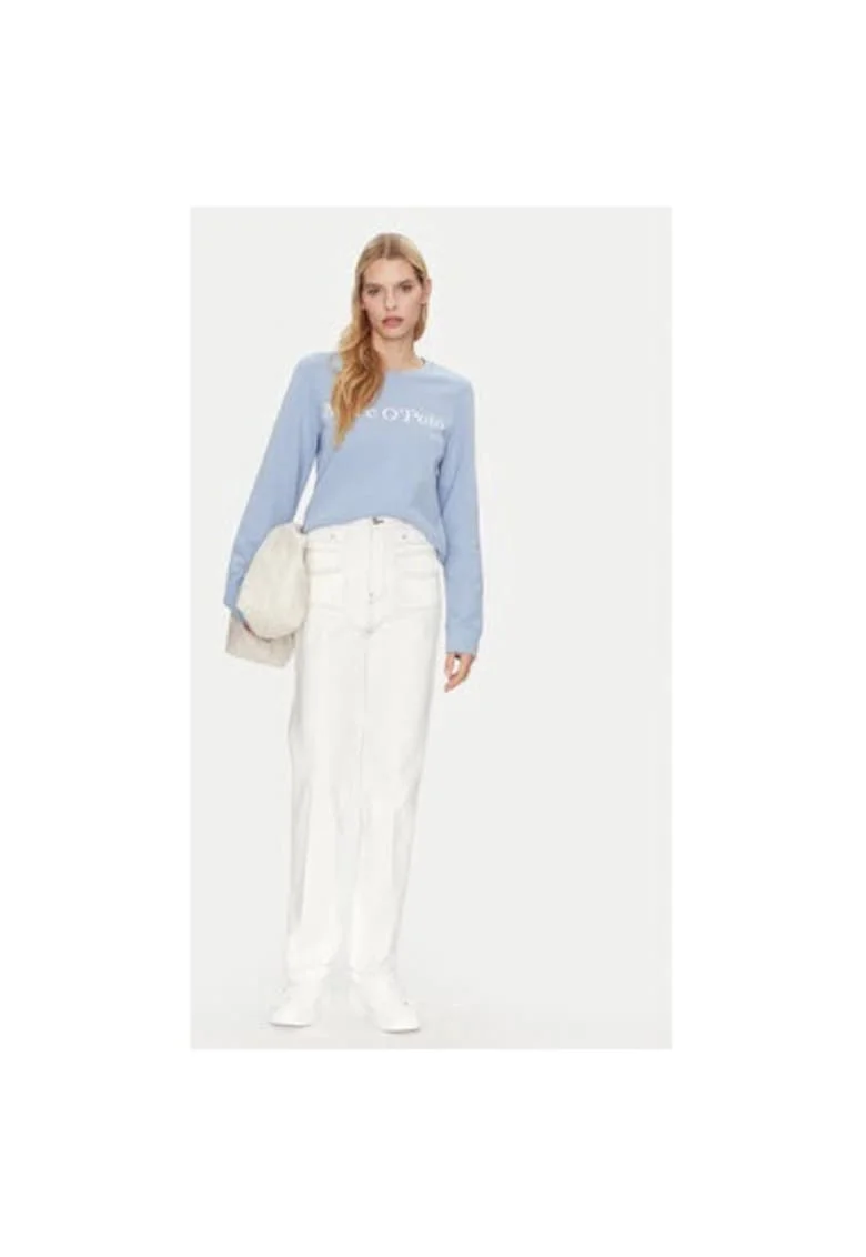 Bluza dama,  304829864, Bumbac organic, Albastru, Albastru