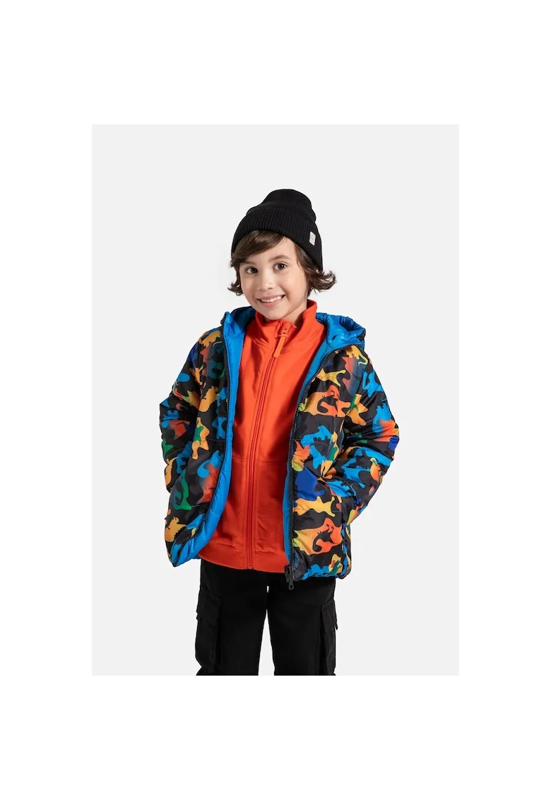 Geaca sport de iarna  pentru baieti, poliester, multicolor