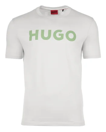 Tricou cu logo Dulivio, Alb