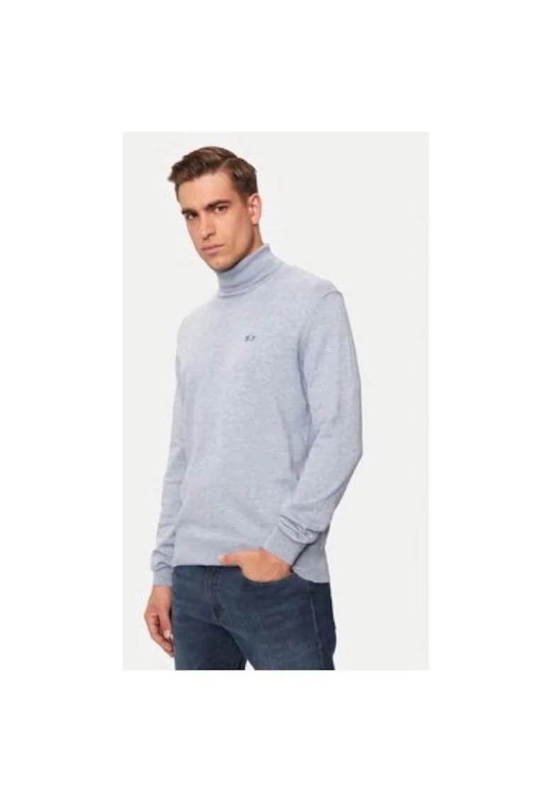Bluza barbati,  304749544, Bumbac, Albastru, Albastru