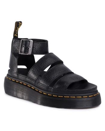 Sandale dama, 24476001, Dr.Martens, Piele naturala, Negru