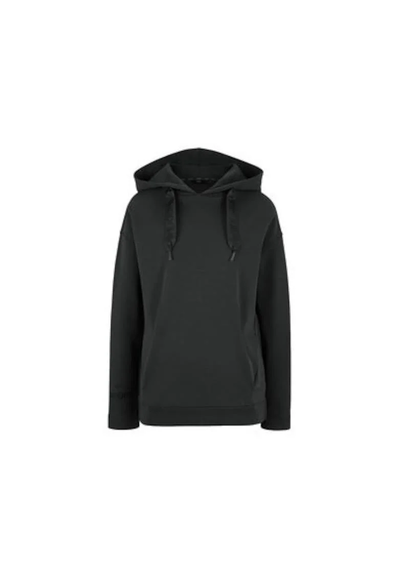 Bluza dama,  303048570, Bumbac/Poliester, Negru, Negru