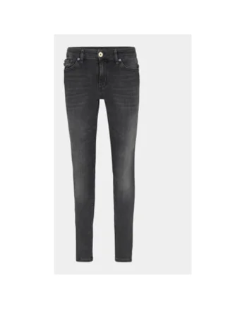 Blugi dama,  303885618, Bumbac/Poliester, Gri, Gri
