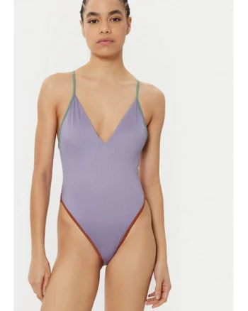 Costum de baie dama,  305166487, Poliamida, Violet, Violet