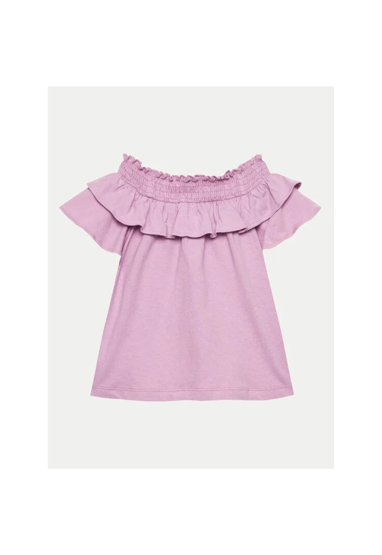 Bluza fete,  303817824, Bumbac/In, Violet, Violet