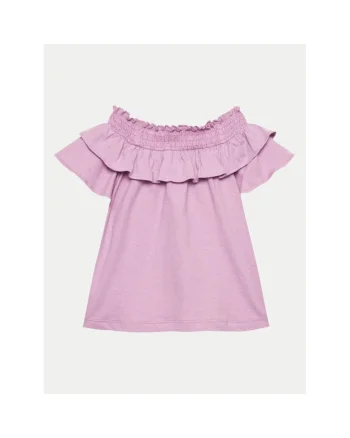 Bluza fete,  303817824, Bumbac/In, Violet, Violet
