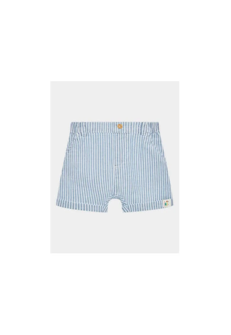 Pantaloni scurti copii,  302102600, Bumbac, Albastru, Albastru