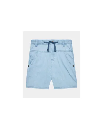 Pantaloni scurti baieti,  302079926, Bumbac, Albastru, Albastru