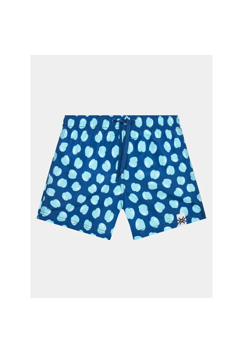 Pantaloni inot baieti,  302020133, Poliester, Albastru, Albastru